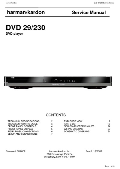 Harman Kardon DVD-29-230