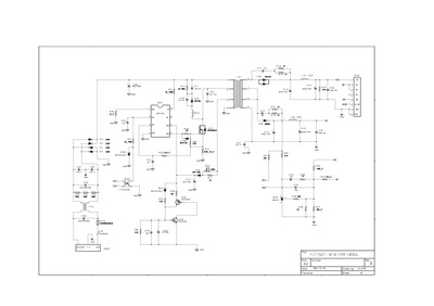 NCP1200 & BIT3105 - Frontek Lcd power supply