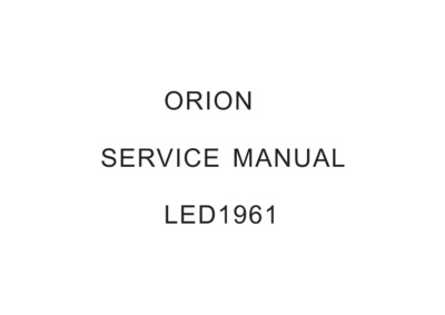 ORION LED1961