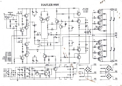 Hafler 9505-Schematic