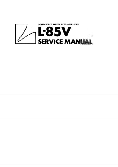 Luxman L-85-V
