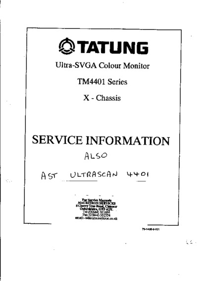 Tatung TM4401-X