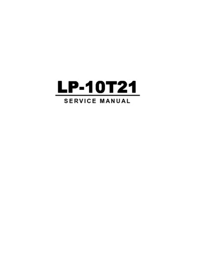 Tatung LP-10T21 LCD