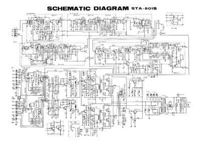 Nikko STA-501-S Repair Schematic