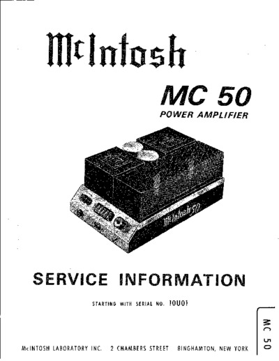 McIntosh MC-50