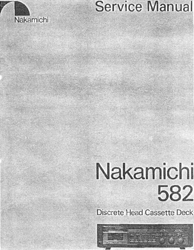 Nakamichi 582