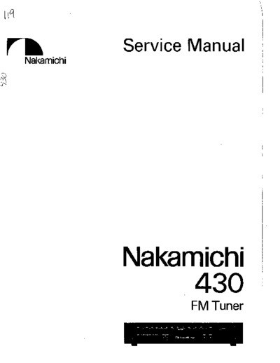 Nakamichi 430