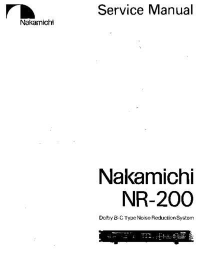Nakamichi NR-200