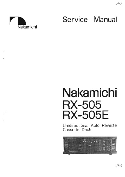 Nakamichi RX-505E