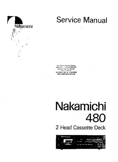 Nakamichi 480