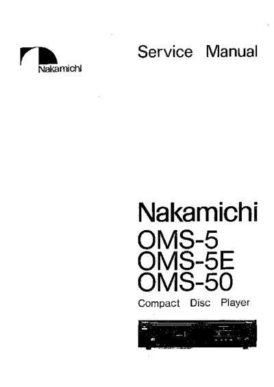 Nakamichi OMS-5E