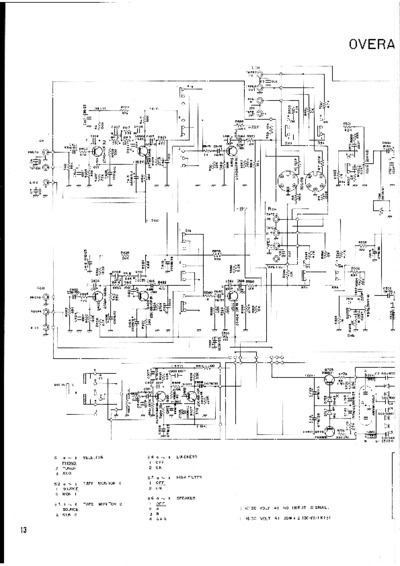 Nikko TRM-650 Repair Schematic