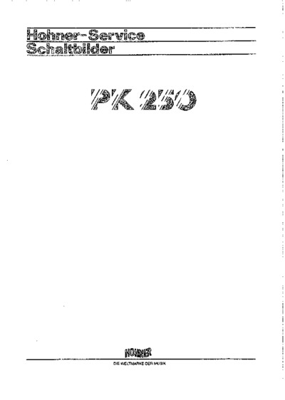 HOHNER PK-250