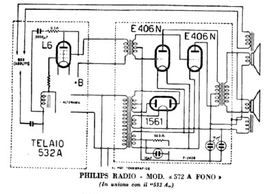 Philips 572A fono