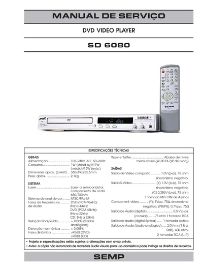 Toshiba Semp SD2080