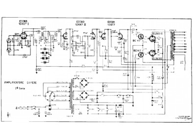 Geloso G1-1070 Amplifier II series