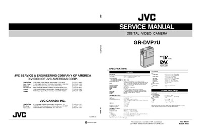 JVC GR-DVP7U
