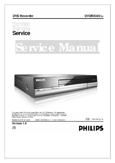 Philips DVDR3395