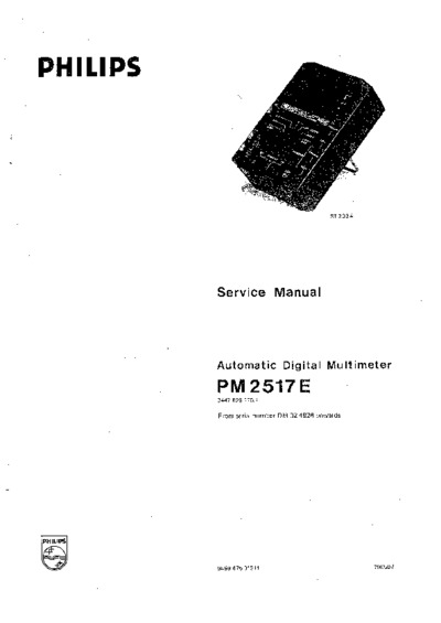Philips PM2517-E