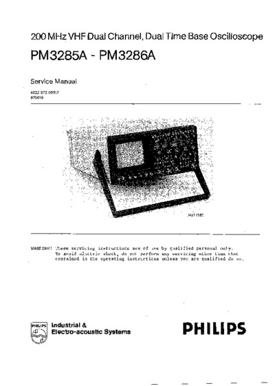Philips PM3285A