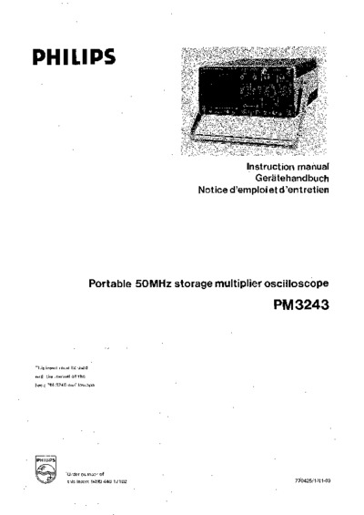 Philips PM3243