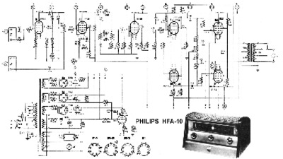 Philips HFA-10 Schematic