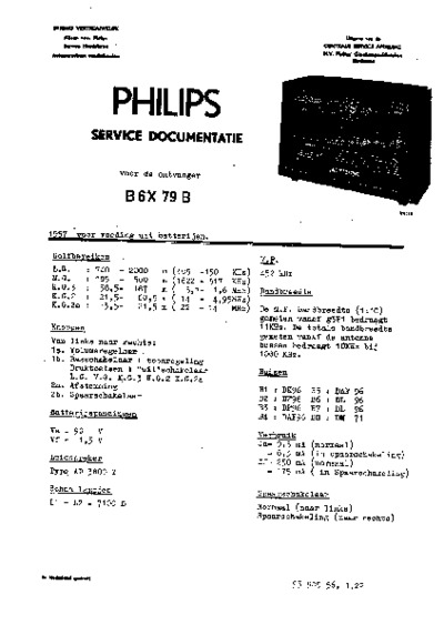 Philips B6X79B