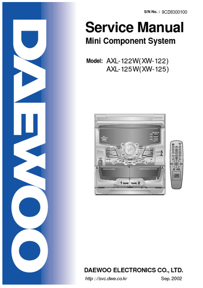 Daewoo AXL(XW)-122,125