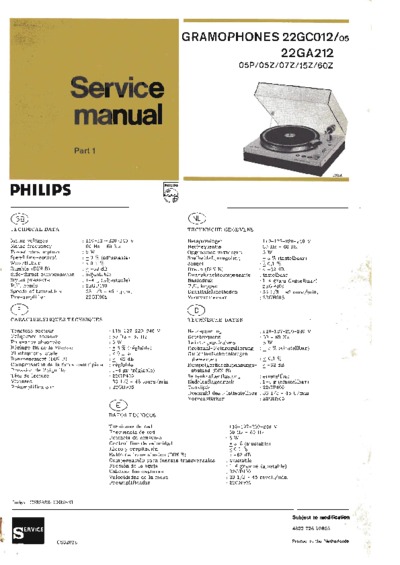 Philips 22GC012