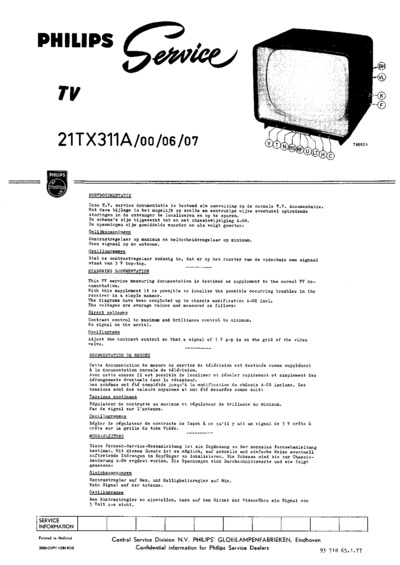 Philips 21TX311A