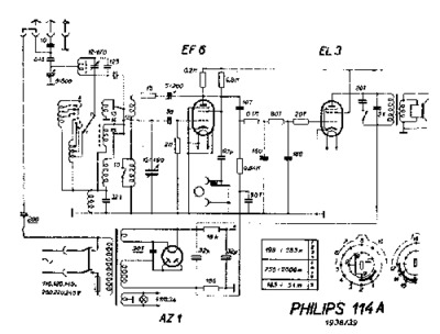 Philips 114A Schematic