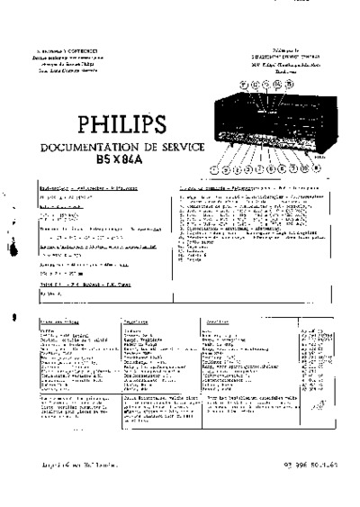 Philips B5X84A