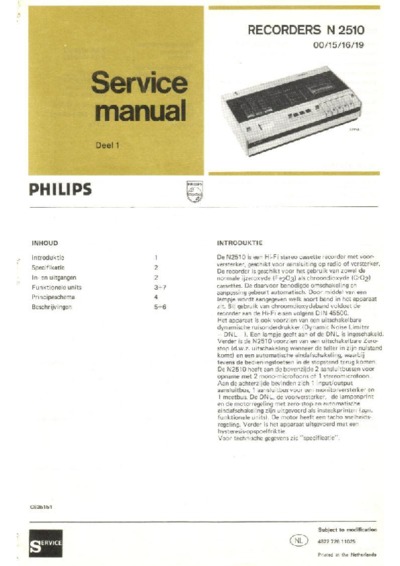 Philips N2510