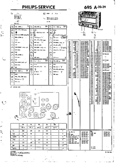 Philips 695A Service Manual