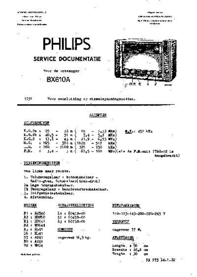Philips BX610A
