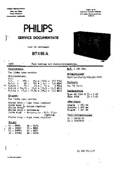 Philips B7X65A