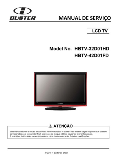 H-BUSTER HBTV-32D01HD HBTV-42D01FD