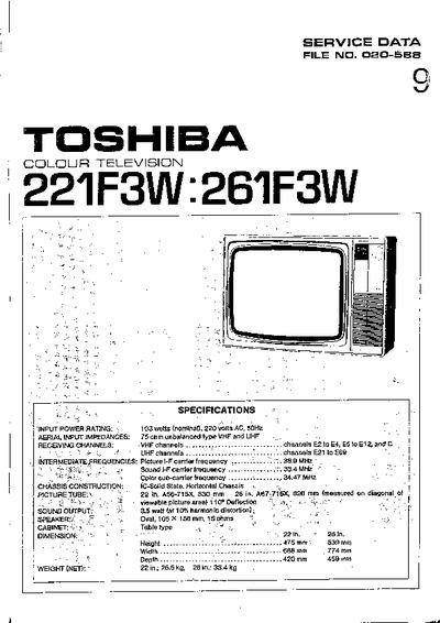 Toshiba 221F3W