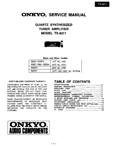 Onkyo TX-8211