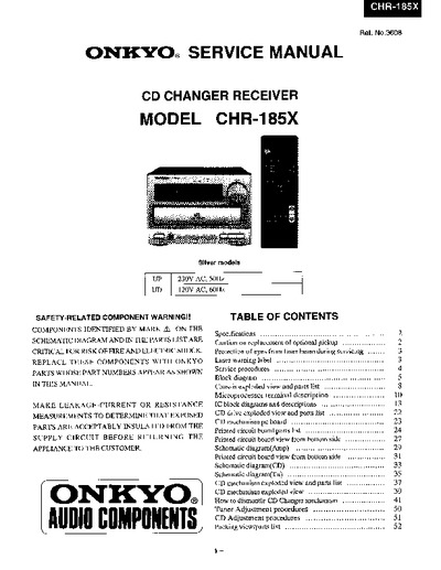 Onkyo CHR-185X
