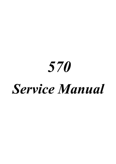 Proview 570 LCD Service Manual