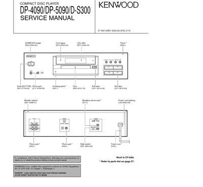 Kenwood  DP4090, DP509, S300
