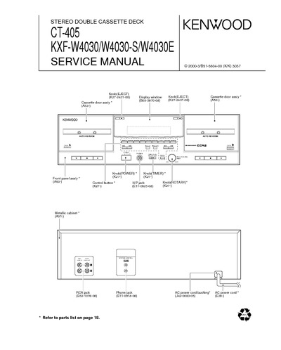 Kenwood Kxw-4030