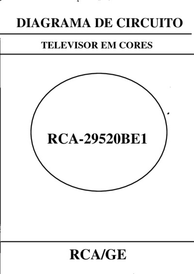 RCA RCA-29520BE1 CTC184