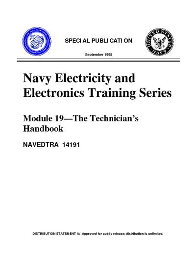 Module 19 - The Technician’s Handbook