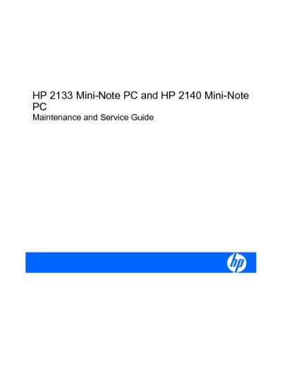 HP MINI-NOTE 2133 2140