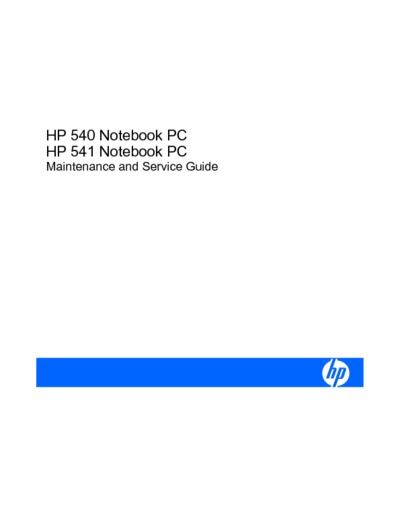 HP 540 541