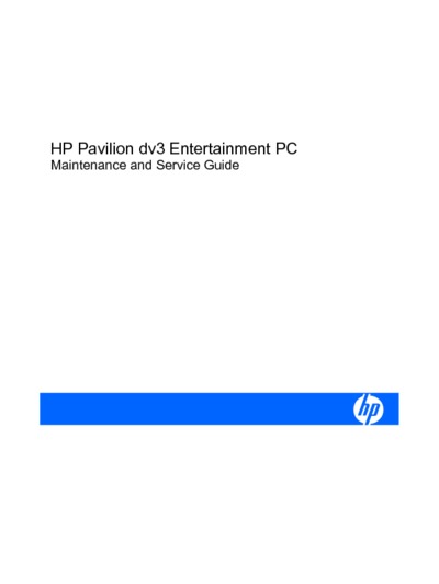 HP PAVILION DV3
