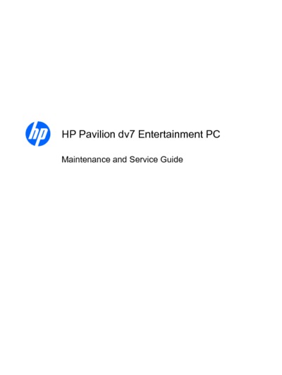 HP PAVILION DV7
