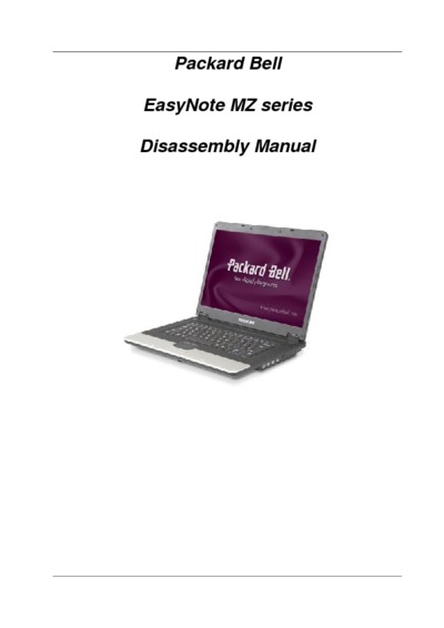 Packard Bell EASYNOTE MZ Notebook